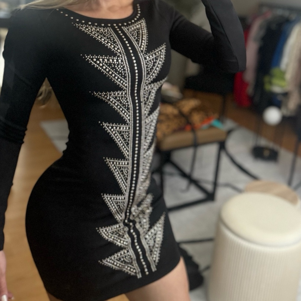 Arden B black dress